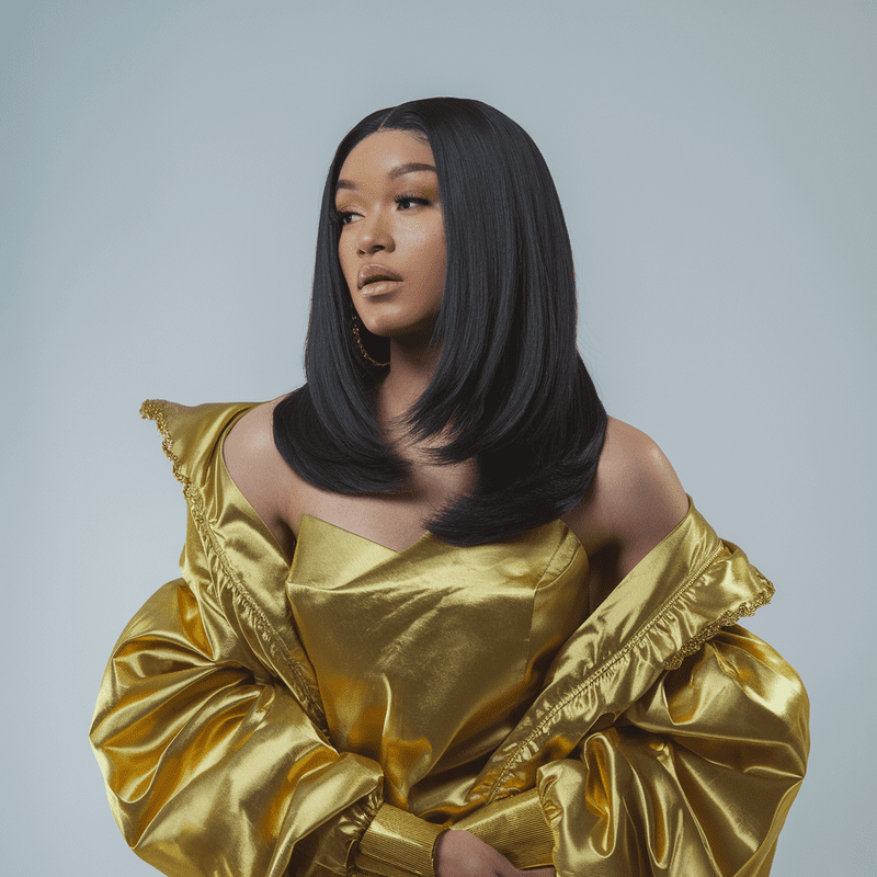 Virgin Straight Brazilian HD Lace Closure Wig - Image 5