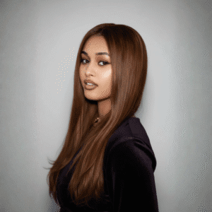 Virgin Straight Brazilian HD Lace Closure Wig